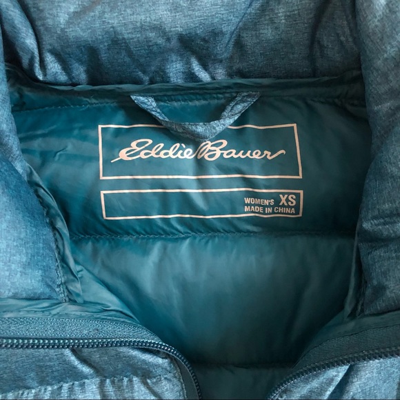 Like new packable puffer down jacket Eddie Bower XS - Picture 4 of 11